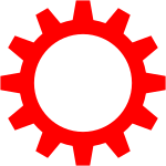 Cogwheel symbol by Rones